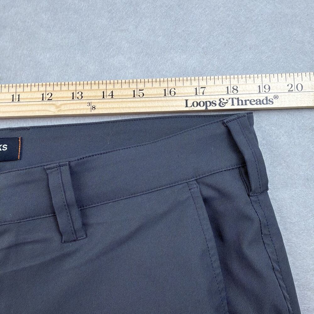 Bluffworks Ascender Chino Pants Mens 36x30 Gray Tailored Fit Travel Made In USA - Picture 7 of 9